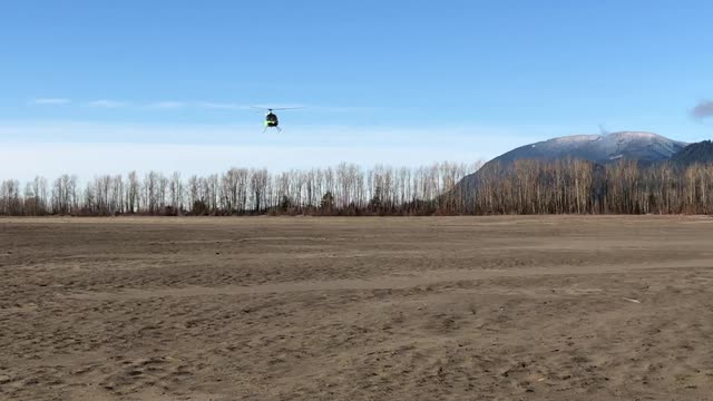 Landing Cabri G2 on a Sand Bank