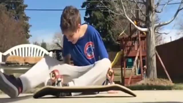 Skateboard epic funny video