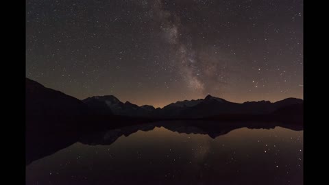 Relaxing with dark nature and beautiful area silent music