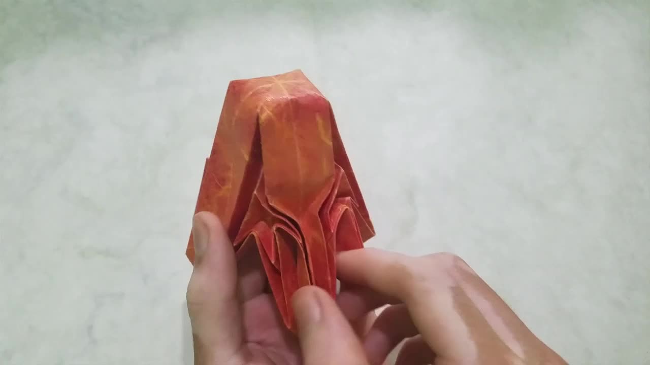 Octopus Origami Tutorial 🐙 Octopus Origami