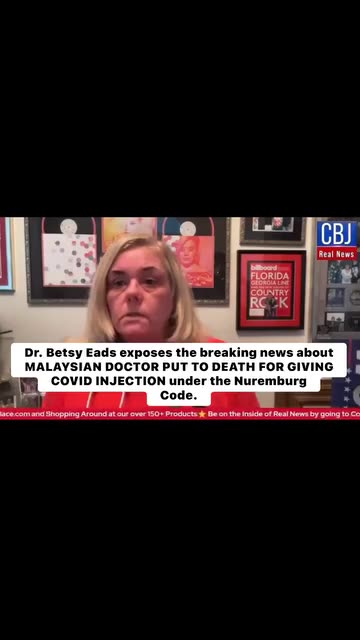 Dr. Betsy Eads exposes the breaking news Nuremberg Code