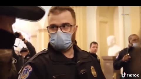 Capital police telling rioters the need a show