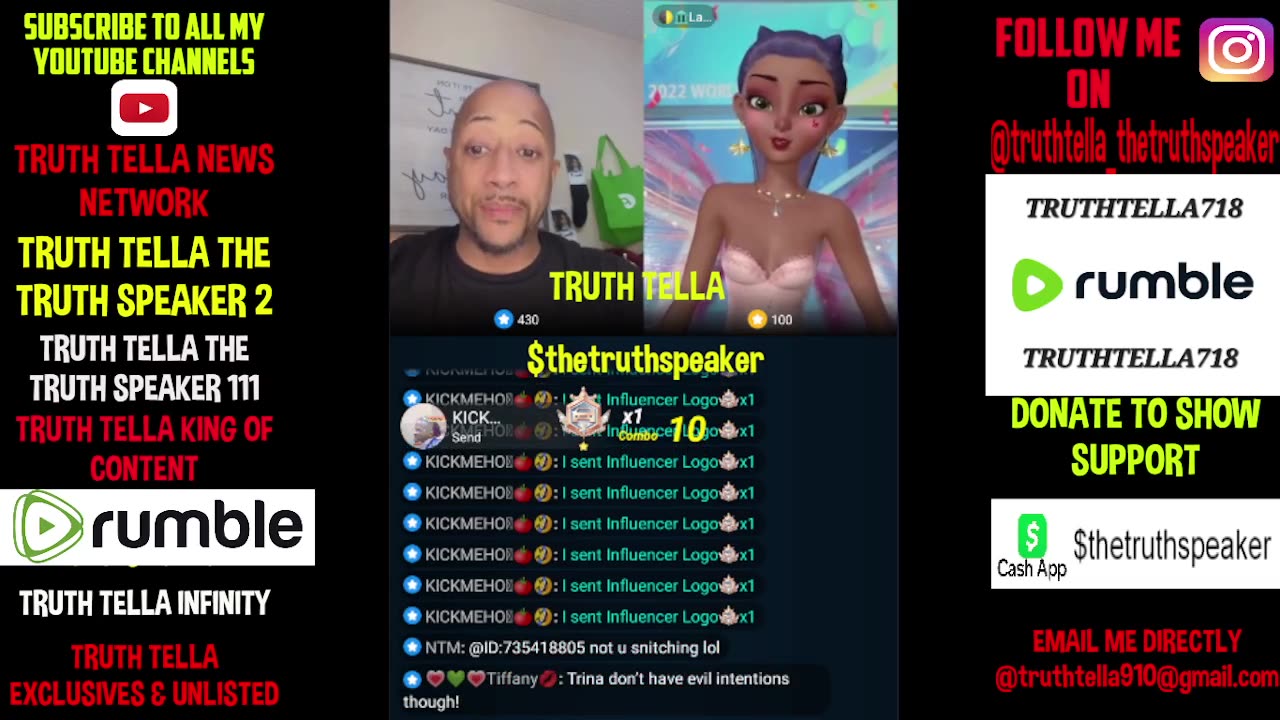 TRINA B OBESSED WITH TOMIKAY LINES MESSY CALLER & LADYBEE KEEPING TOMIKAY #1 ON THE APP