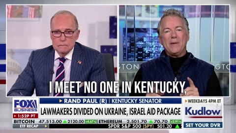 Senator Rand Paul Turns the Table on Biden’s ‘Criminal Neglect’ Comments on Ukraine