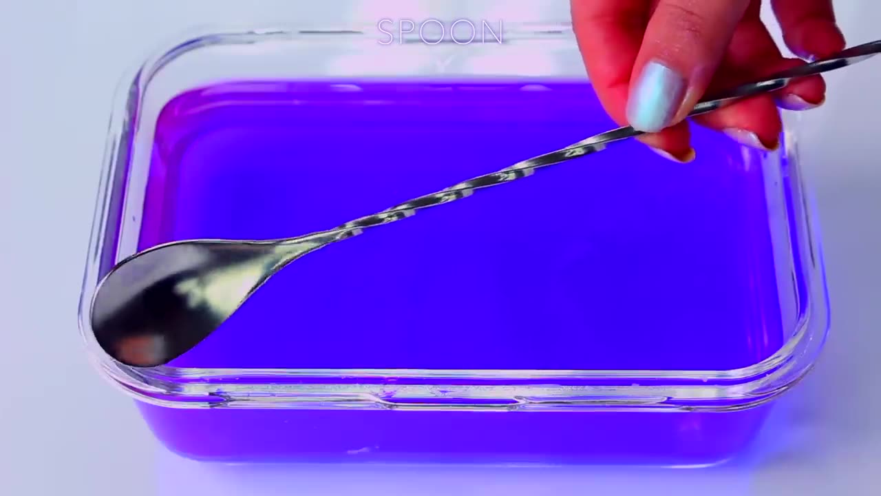 Satisfying Slime ASMR / Mixing Pigment into Slime