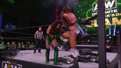 Thunder Rosa Vs Britt Baker : No DQ Match - AEW Dynamite St. Patrick Day Slam