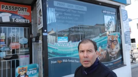 BLOOR STREET WEST, TORONTO Video 2 of 5 (April 16, 2022)