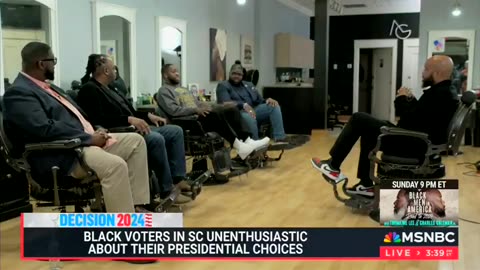 ‼️BREAKING: MSNBC hosts an interview at a black barbershop, and it doesn’t go as expected:⚠️