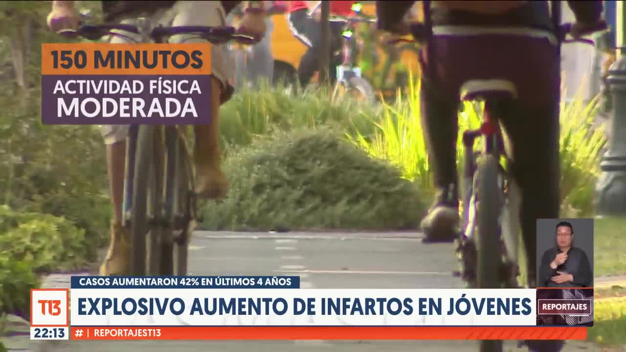 Chile - Aumento de infartes em jovens