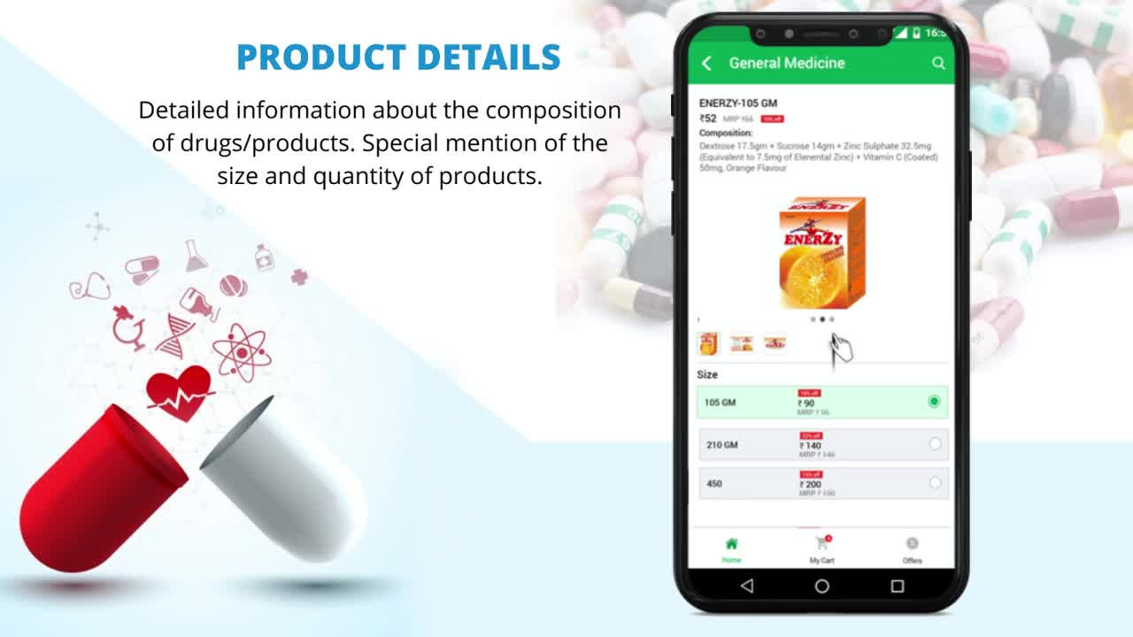 Our new-age Pharmacy App will smarten the Medication Ordering Experience of your End-consumers!