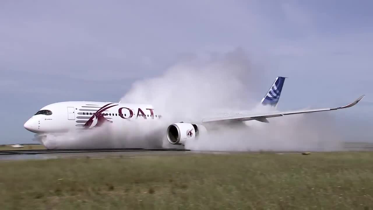 A350 XWB water ingestion tests