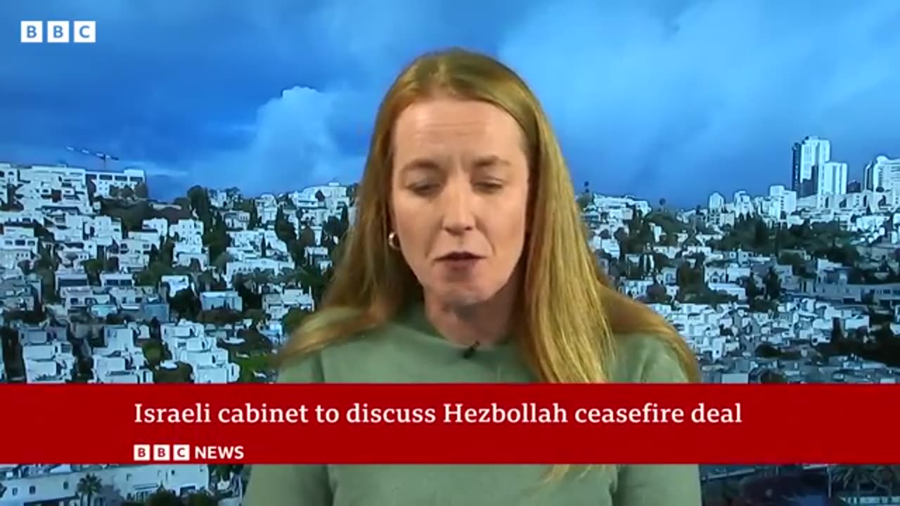 Israel and Hezbollah to discuss Lebanon ceasefire deal | BBC News