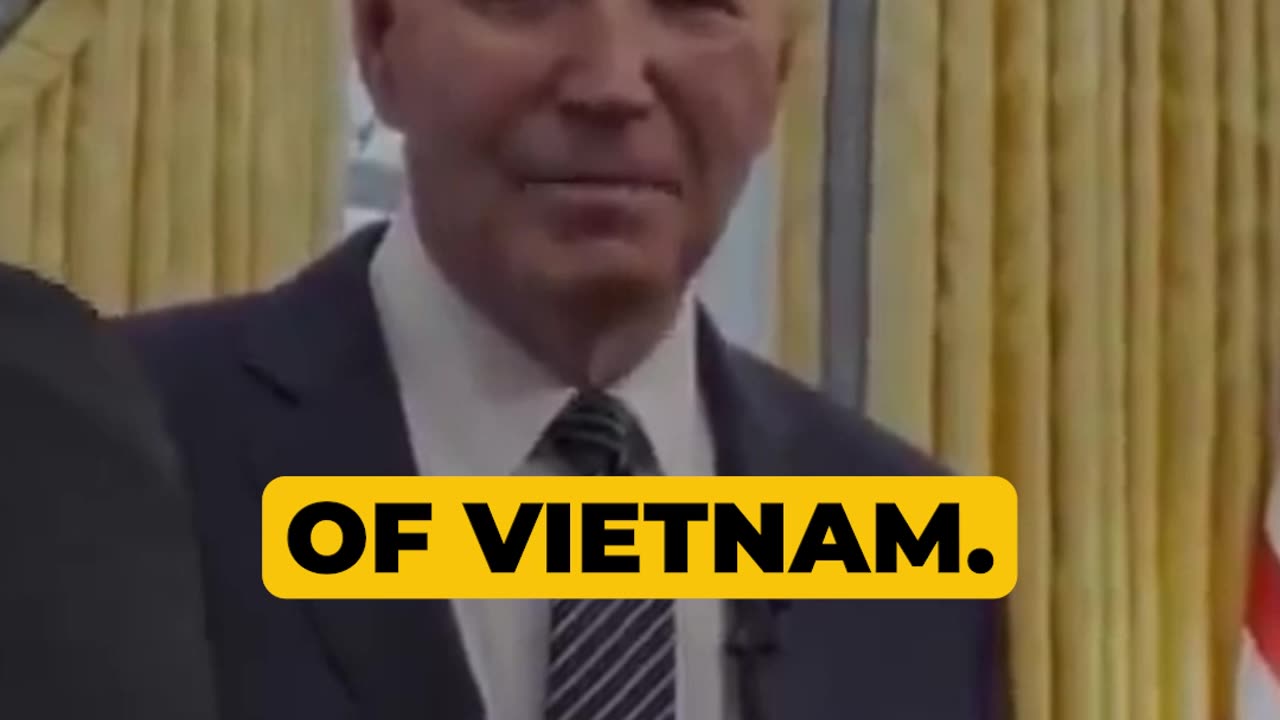 Biden confused about Vietnam #Biden #Dementia