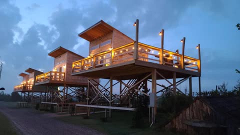 Treehouse Camping At Tiger Safari Zoological Park