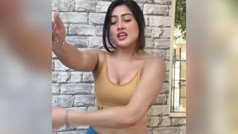 Nice song very hot girl