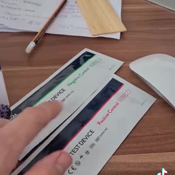 Covid Positive and Negative Test Kit