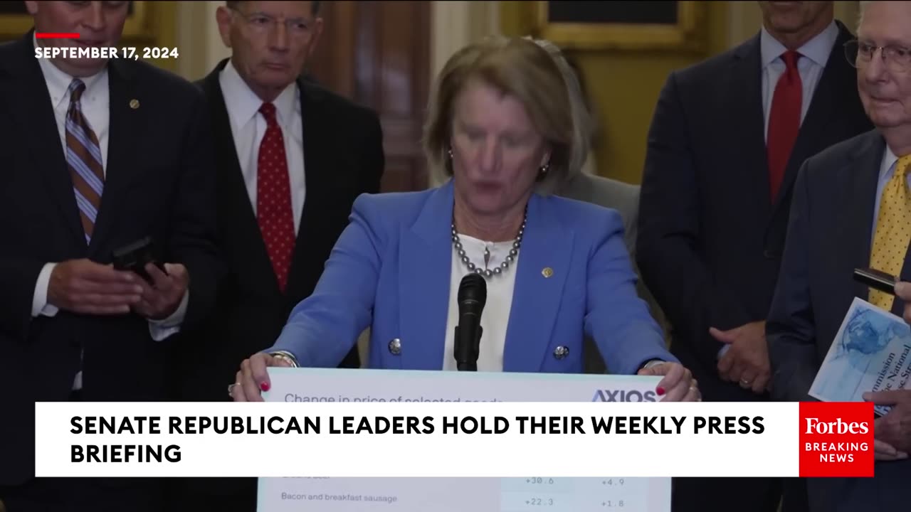 'We're Not Stupid' Shelley Moore Capito Blasts Kamala Harris Over Claims On Inflation.