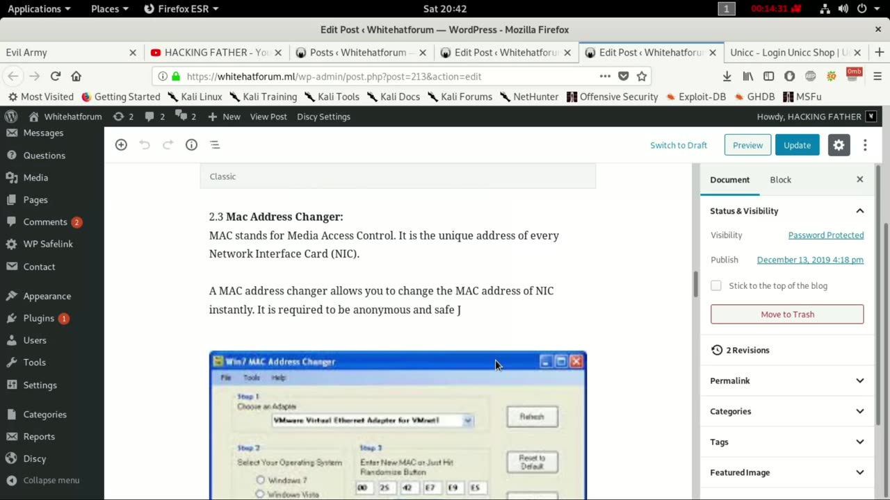 Basic Carding Concept(MAC Address Changer) In Hindi
