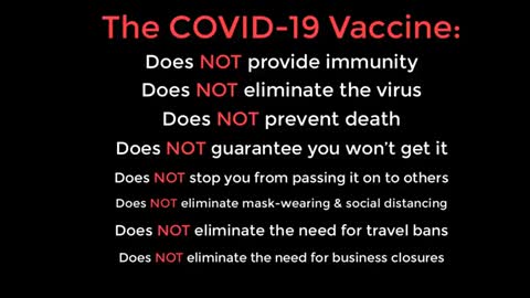 Government answers to vaccine questions