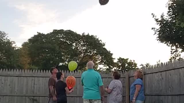 In memory of my Buddy. One year later we honored him with a balloon release.