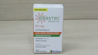 Ebastel 10mg 10 Comprimidos Revestidos