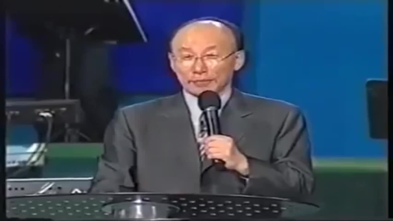 David Yonggi Cho shared a powerful experience