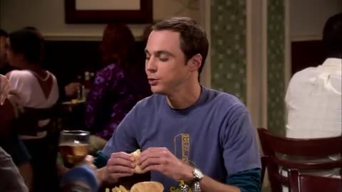 My new Tuesday hamburger - The Big Bang Theory