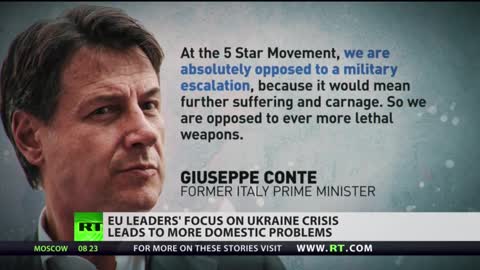 EU leaders' attention riveted to Ukraine leads to more trouble at home