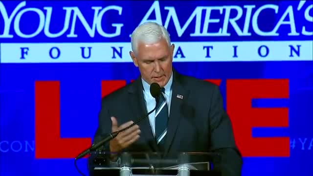 Mike Pence:" Americans need leadership and vision."