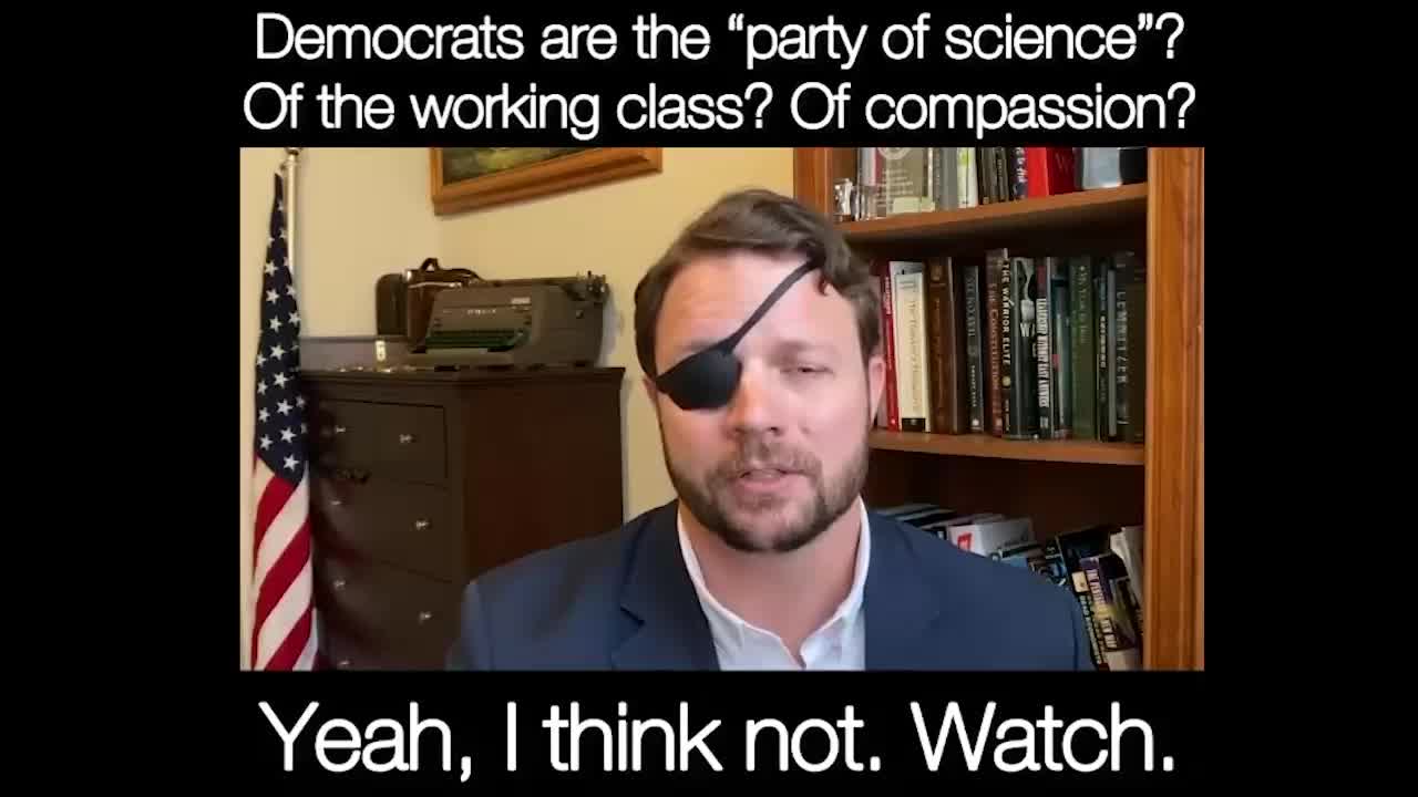 Dan Crenshaw NUKES Dems for Idiotic and Heartless "Woke" Agenda