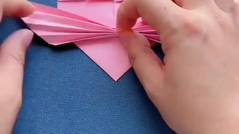 create flying heart from paper