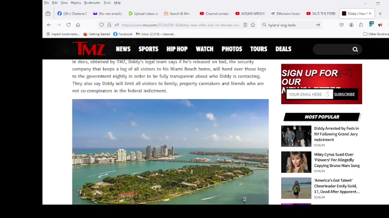 Diddy I Promise, No Female Visitors ... If You Let Me Out on Bail