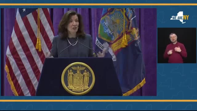 New York Gov. Kathy Hochul Signs Sexual Harassment Legislation As Cuomo Defends Record