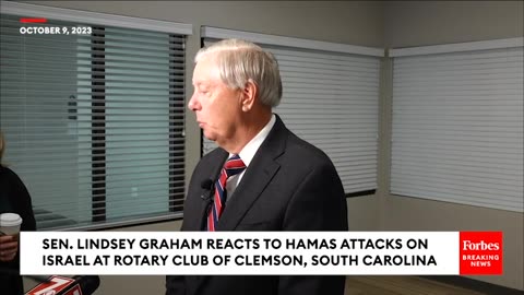 Lindsey Graham Has Blunt Message For Arab World After Attack On Israel