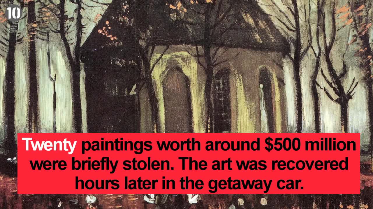 10 Famous Art Heists