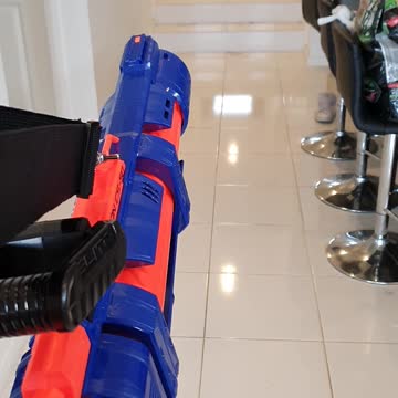 Nerf Elite Titan CS-50 Automatic - Test - Hit Subscribe for more