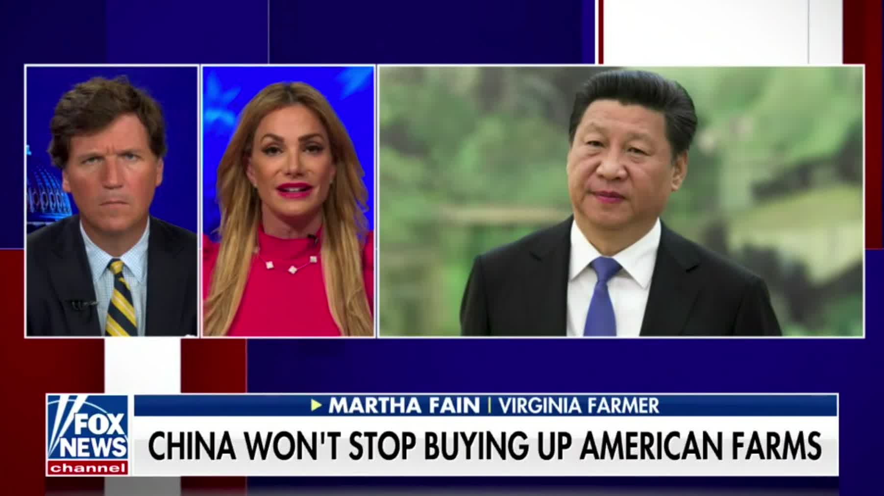 A farmer expresses concern over China buying up American farmland