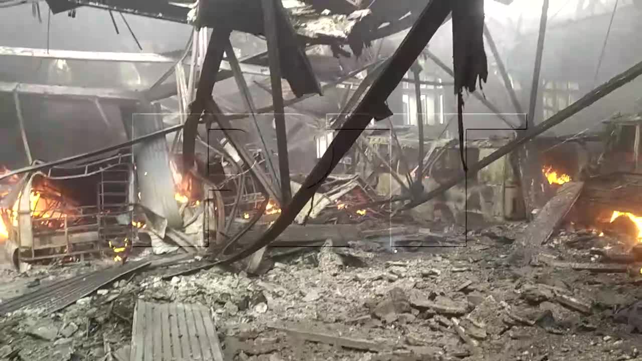 Ukrajina zaútočila na budovu důlní záchranářské jednotky v centru Doněcka