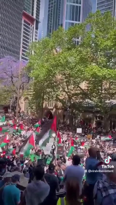 Australia ERUPTS for Palestine 🇵🇸