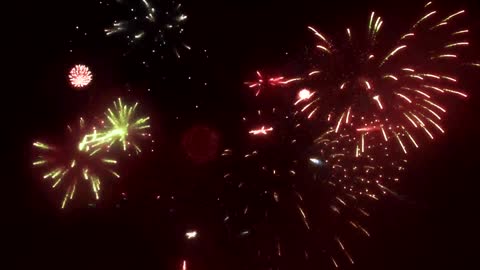Fireworks only show the most beautiful fireworks at the right time