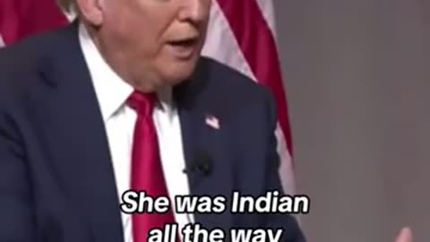 Donald Trump questions Kamala Harris’ racial identity #shorts