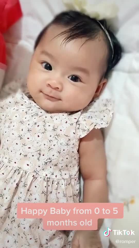 Happy baby so cute