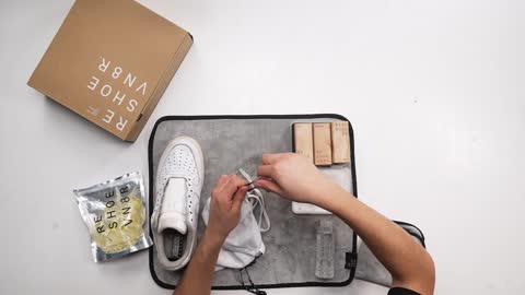 Shoe Cleaning ASMR - Nike Air Force 1
