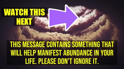 God's message say something special...