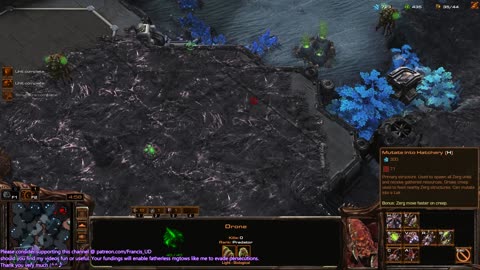 starcraft2 zerg v protoss match on inside and out another loss:/ okay my hydus worm still sucks...