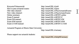 Exam IFM exercise for February 2, 2021