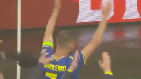 Ukraine national team players after their defeat in the final to qualify for the 2022 World Cup