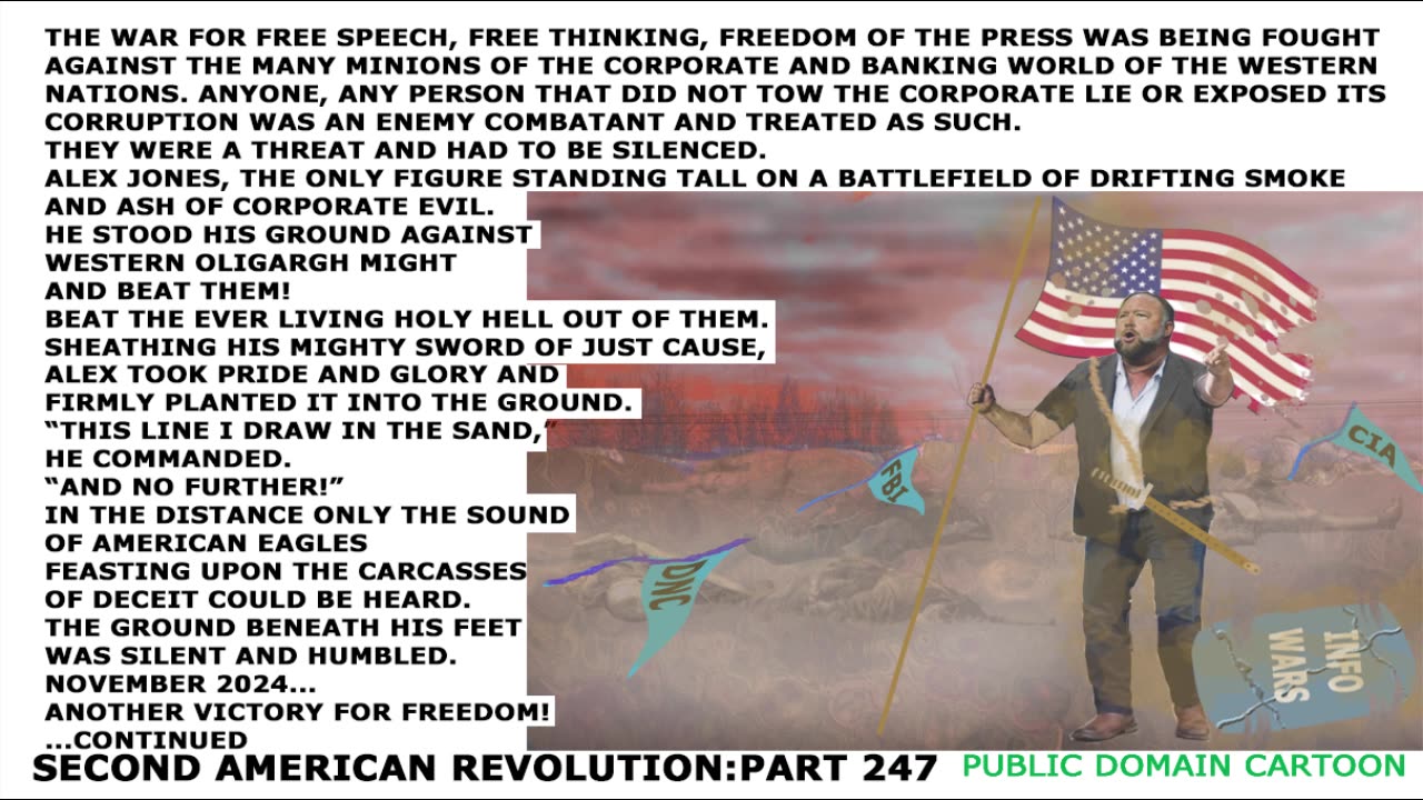 THE CONTINUING STORY OF ALEX JONES
