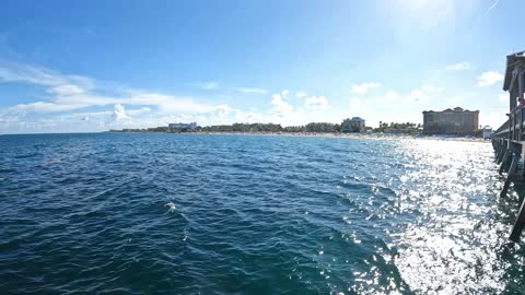 Lowering my GoPro off the Deerfield Pier AND IT'S AWESOME!