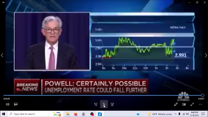 Jerome Powell Wants To Cut Your Pay